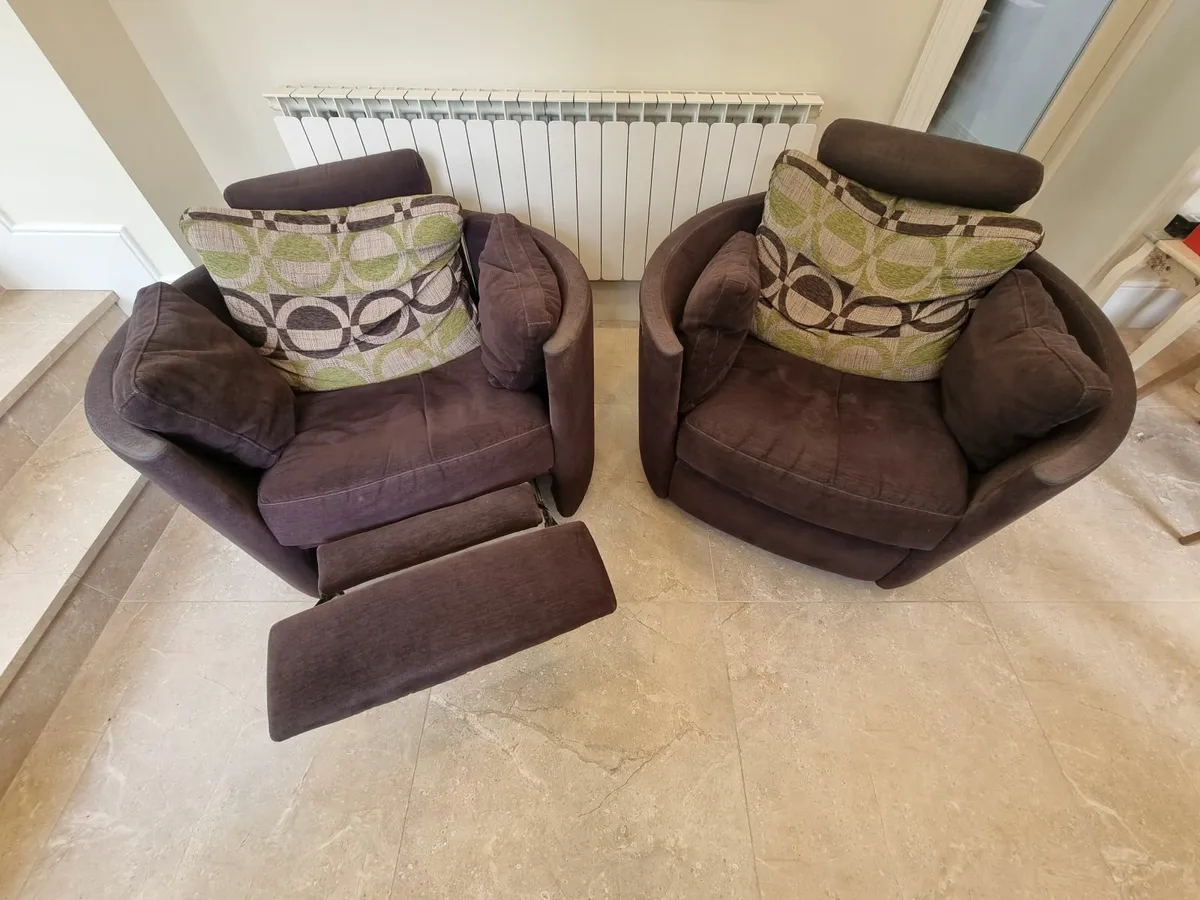 Armchairs x 2 - Image 2