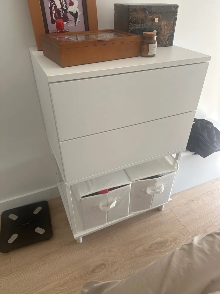 Chest of 2 drawers - Image 2