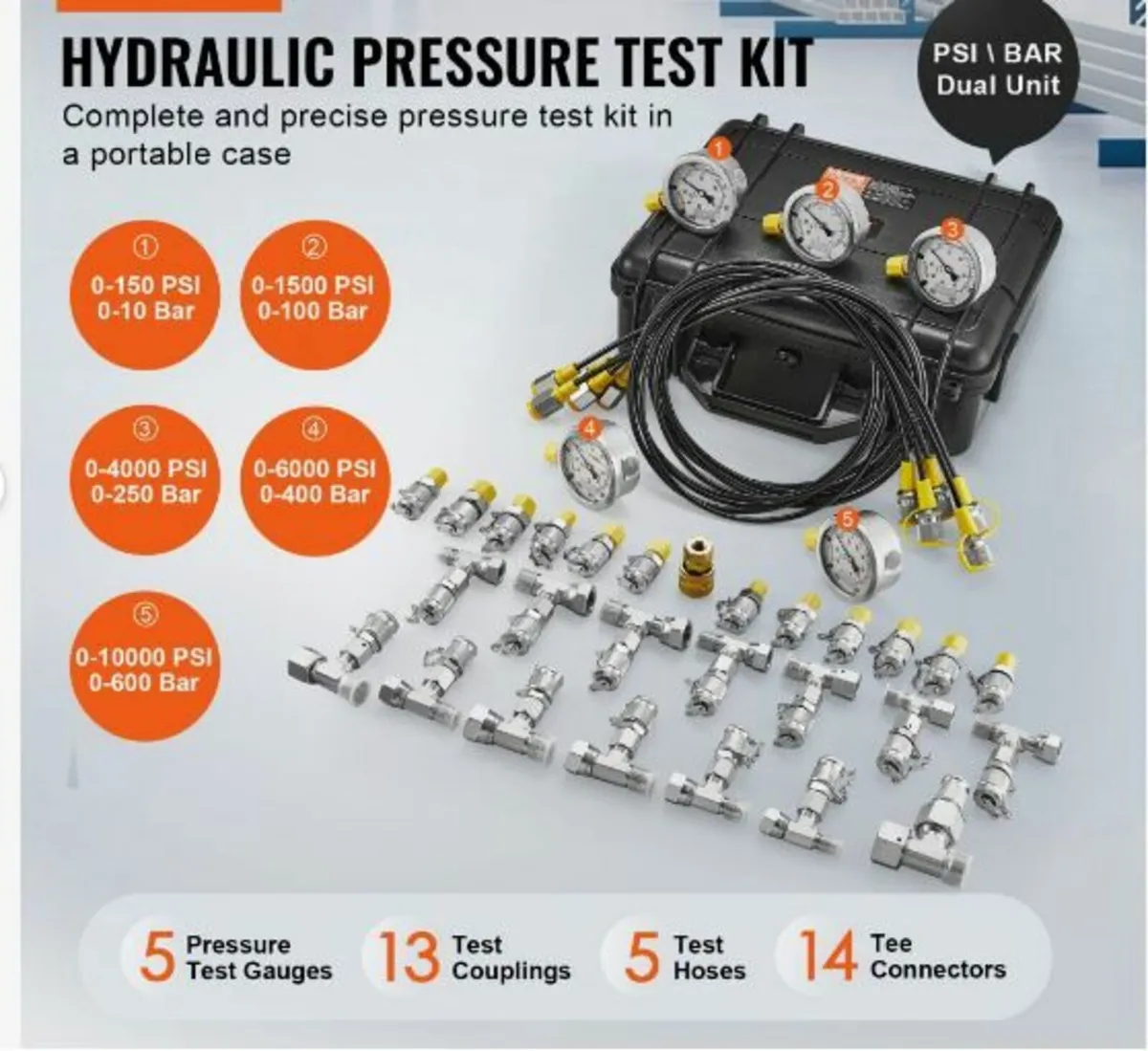 Hydraulic Pressure Test Kit - Image 3