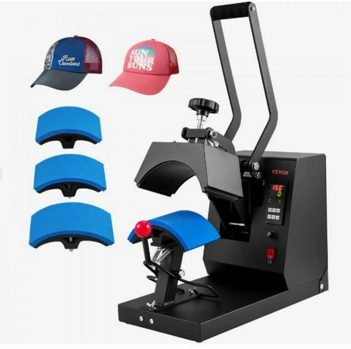 Hat Heat Press, 4-in-1 Cap Heat Press Machine - Image 1