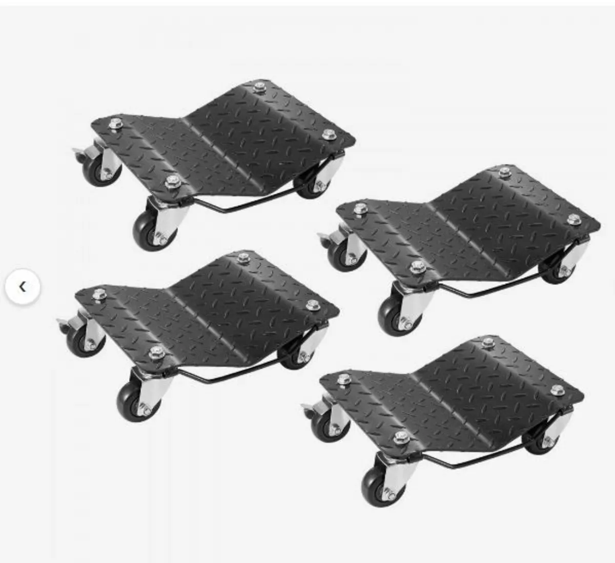 Car Dolly Wheel Tire Dolly 4 PCS Heavy - Image 1