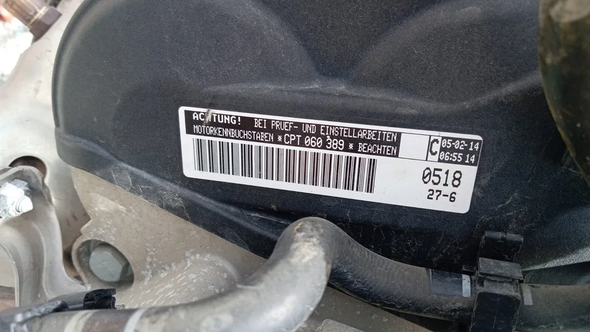 CPT VW golf / A1 sportsback engine 1.4TSI - Image 3
