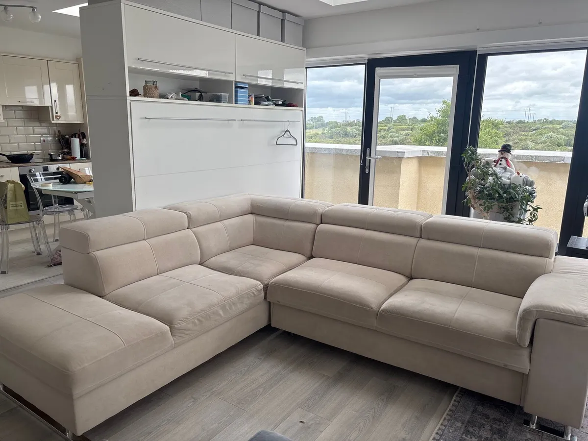FREE L shape sofa bed couch (collection only) - Image 1
