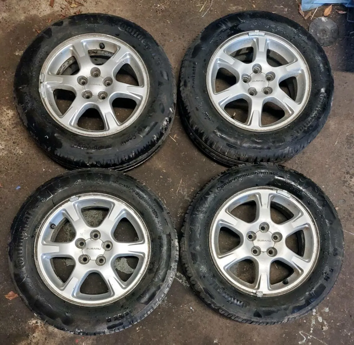 Subaru impreza 2002 wheels - Image 1