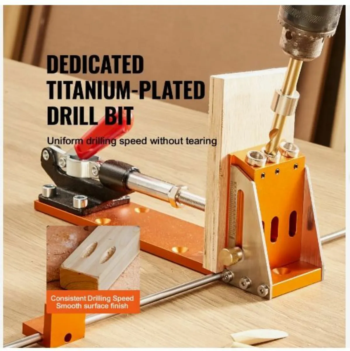 Pocket Hole Jig Kit, 34 Pcs Pocket Hole - Image 4