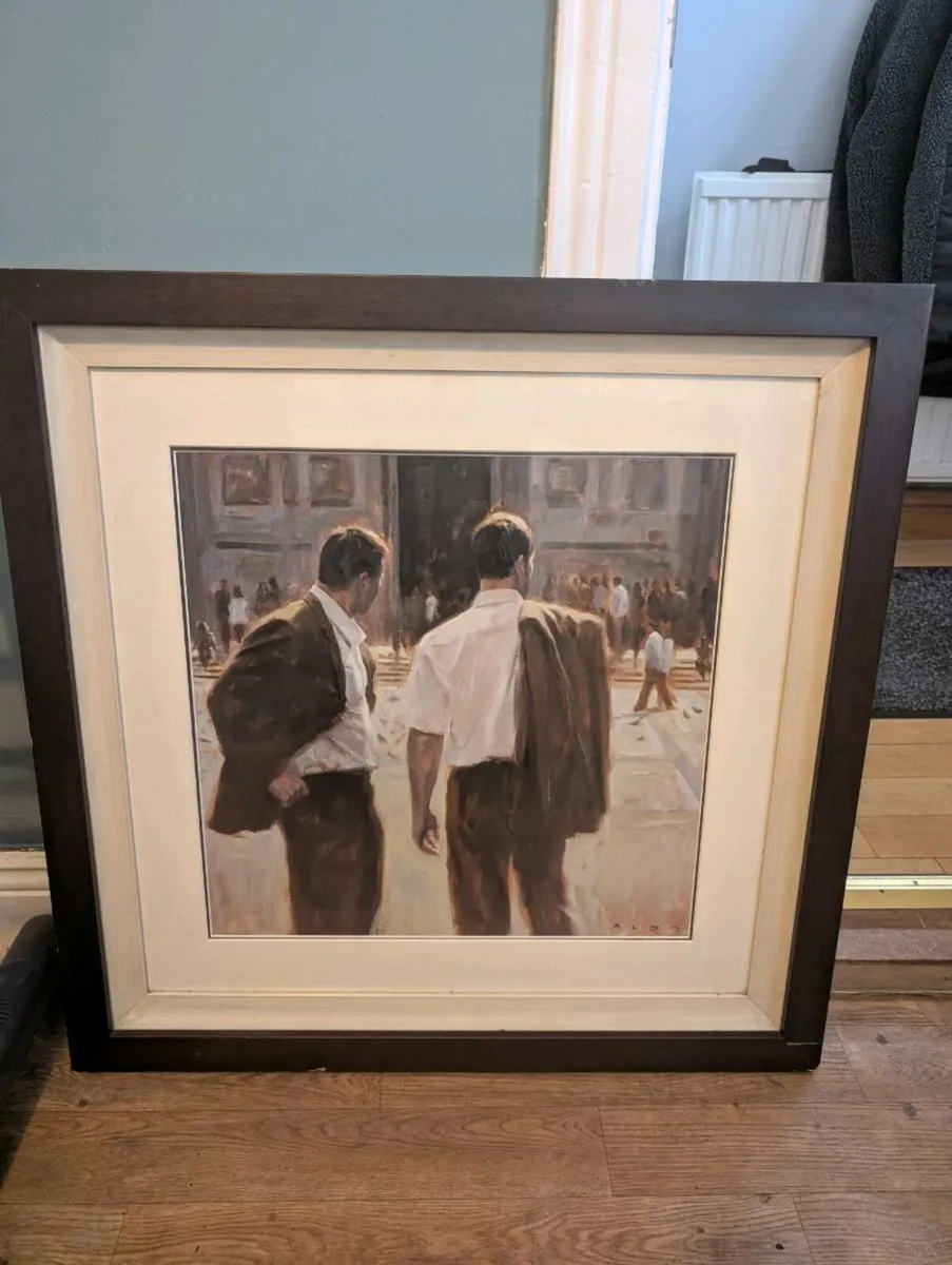 Aldo Balding framed prints (27" x 27") - Image 2