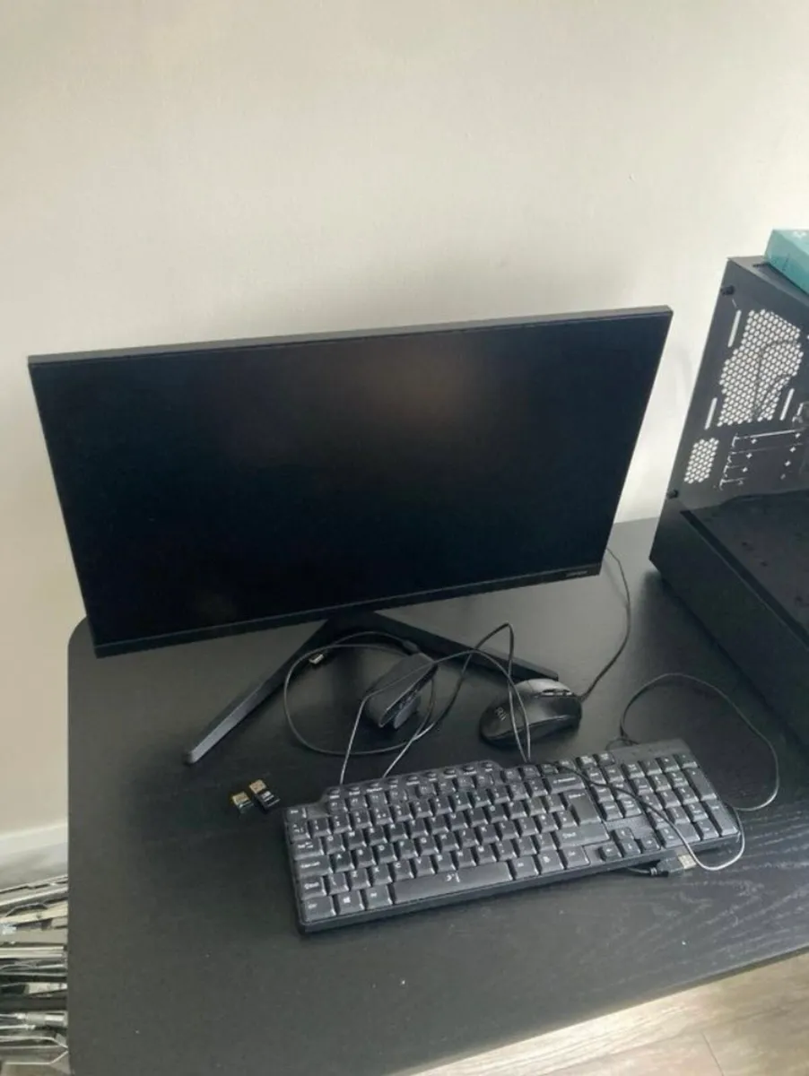 Desktop and Monitor - Image 1