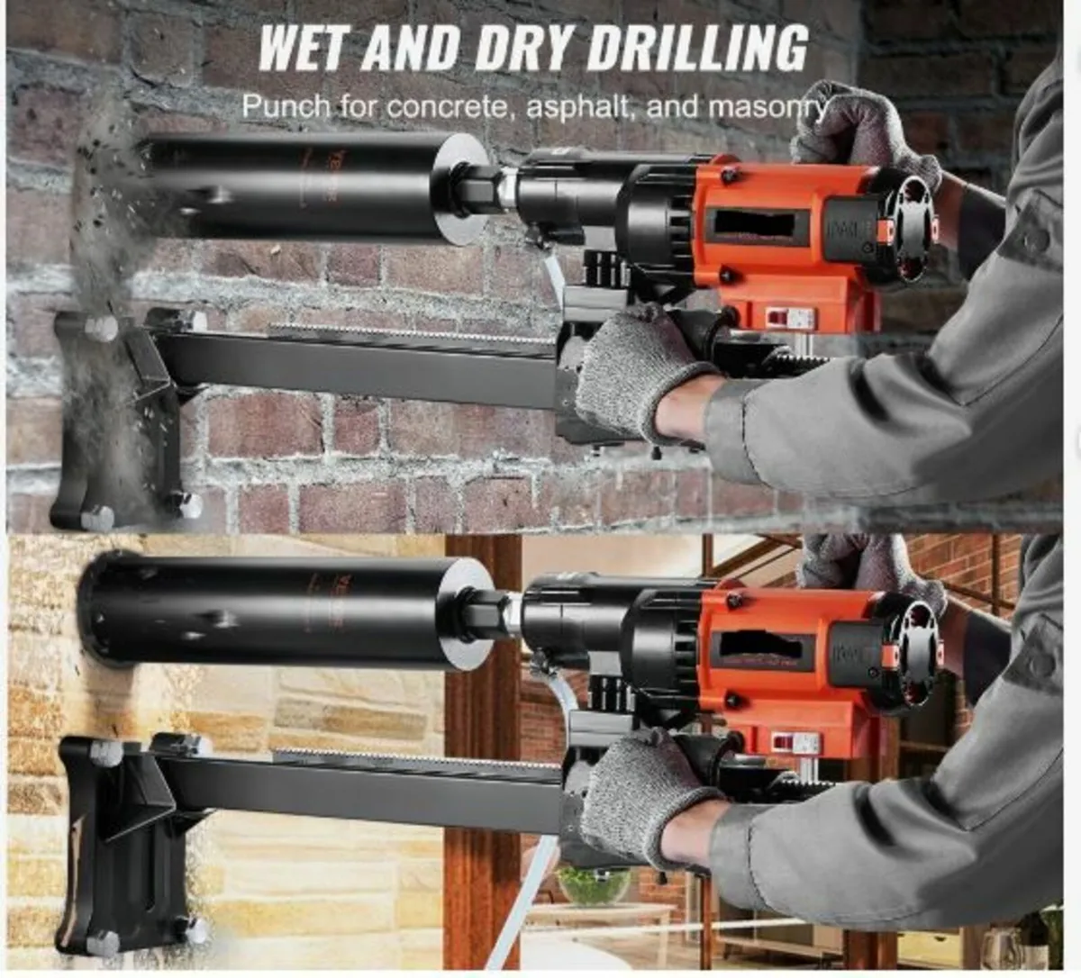 Wet&Dry Diamond Core Drill Machine Concrete - Image 2