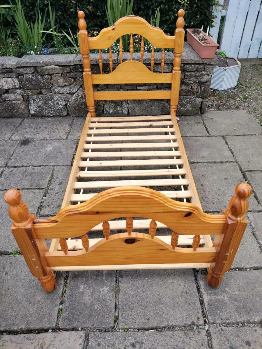 Pine Single Bed - Image 3