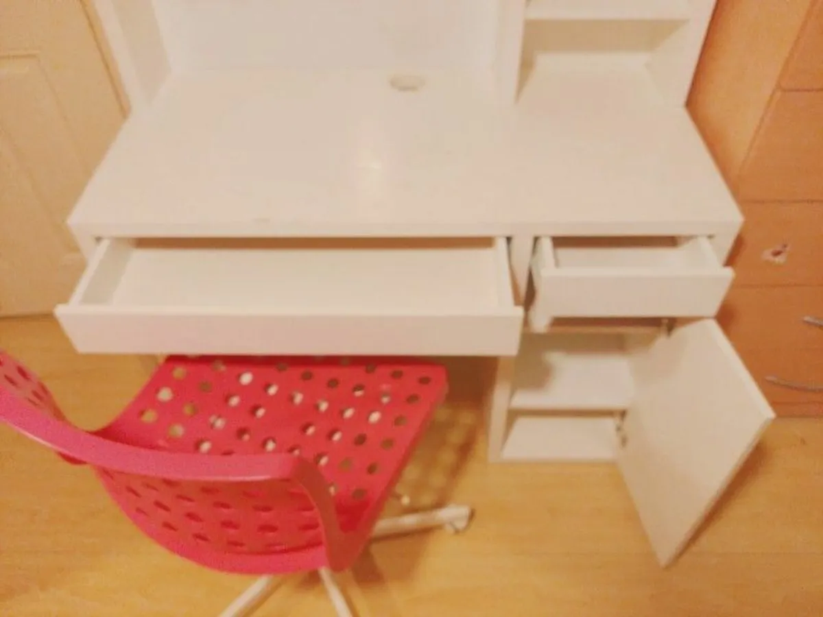 IKEA Desk and Chair - Image 2