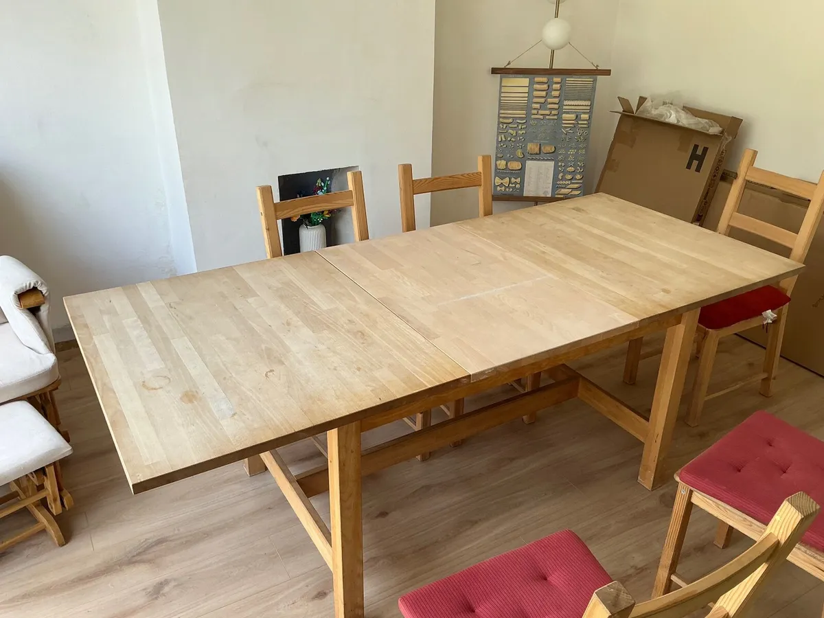 Table and Chairs Dining/Kitchen - Pine - Image 3