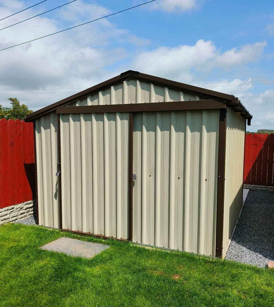 Steeltech shed 3 x 3m (10x10ft)