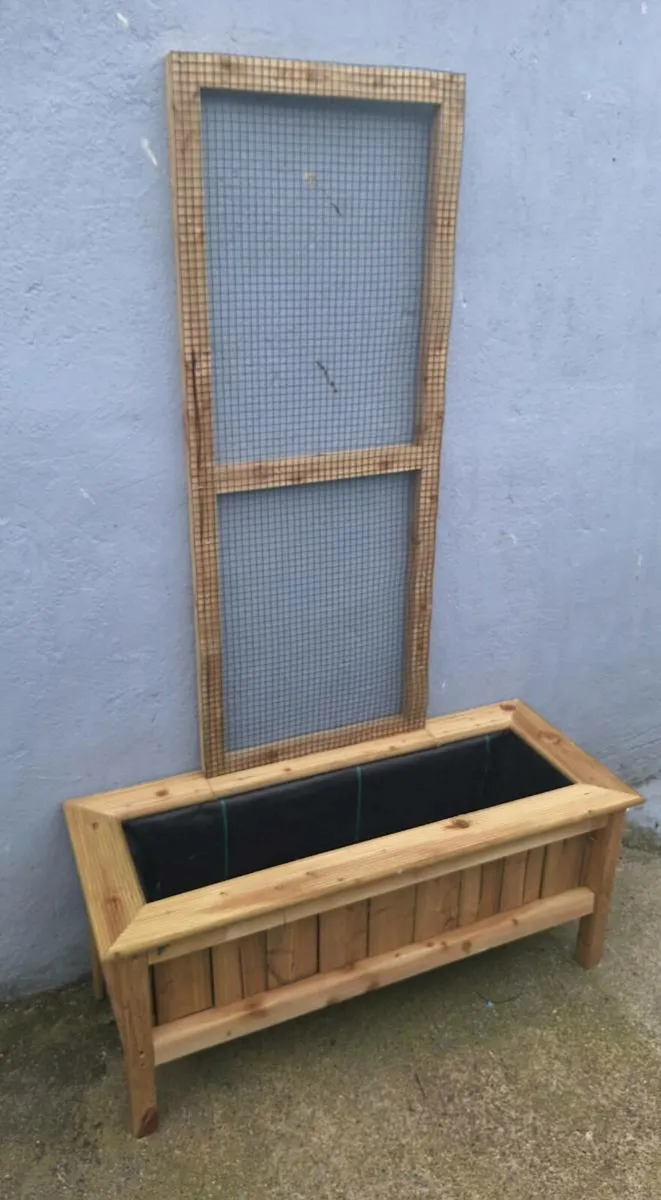 Wooden planters - Image 1