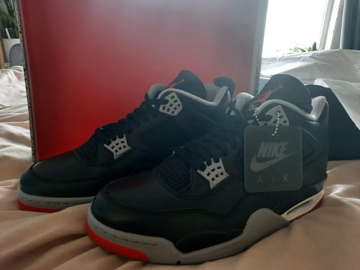 Jordan 4 Bred Reimagined Uk11 - Image 1