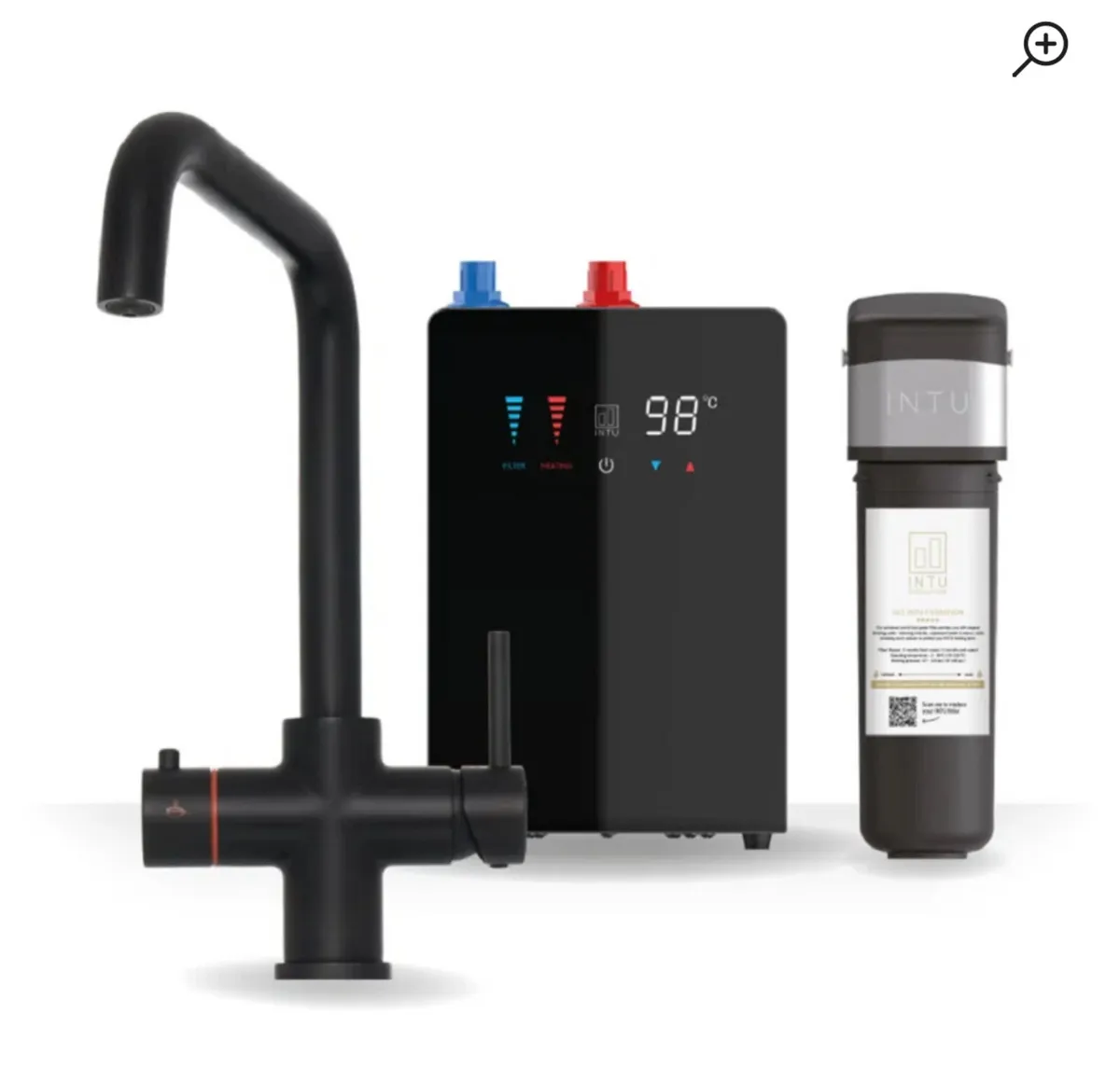 Hot water tap with boiler and filer + sink - Image 2