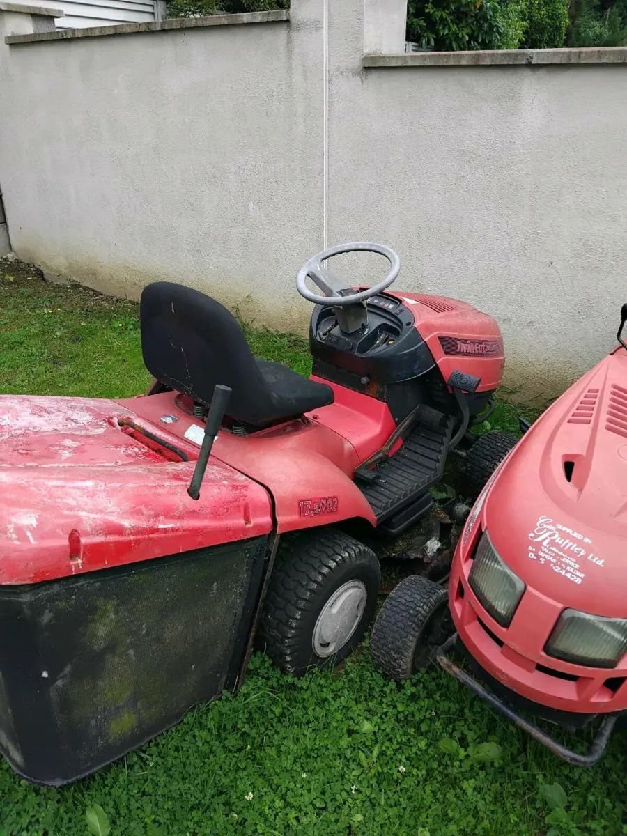 Two Ride on lawnmowers - Image 2