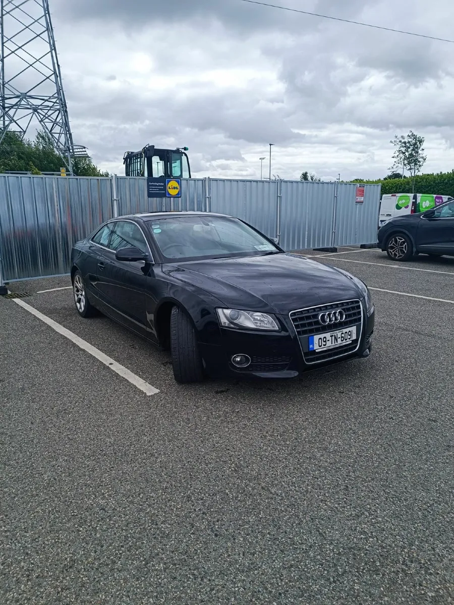 Black Audi A5 2009 - Image 1