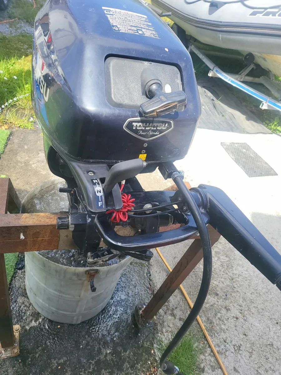 tohatsu 15hp 4 stroke longshaft tillar handle - Image 4