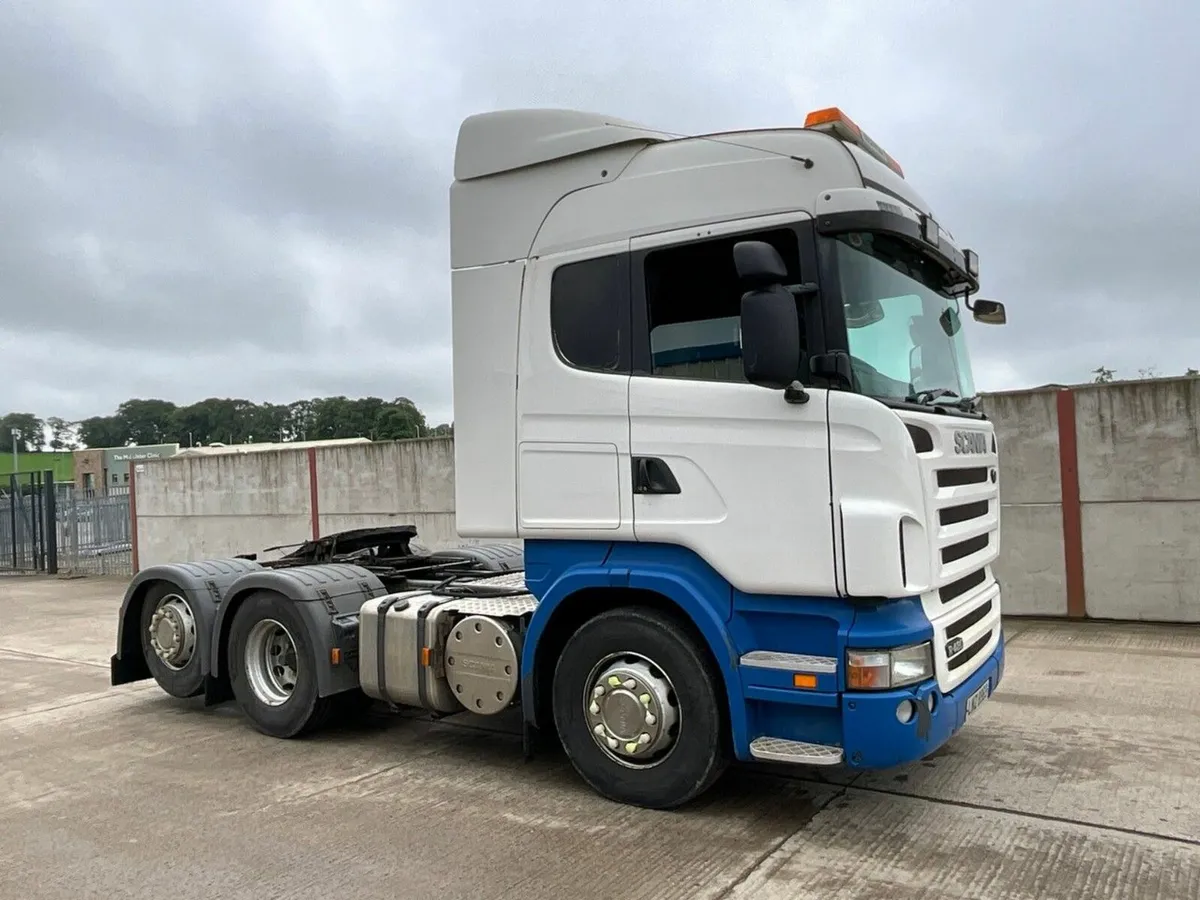 SCANIA R480 6x2 HIGHLINE MANUAL TRACTOR UNIT - Image 1