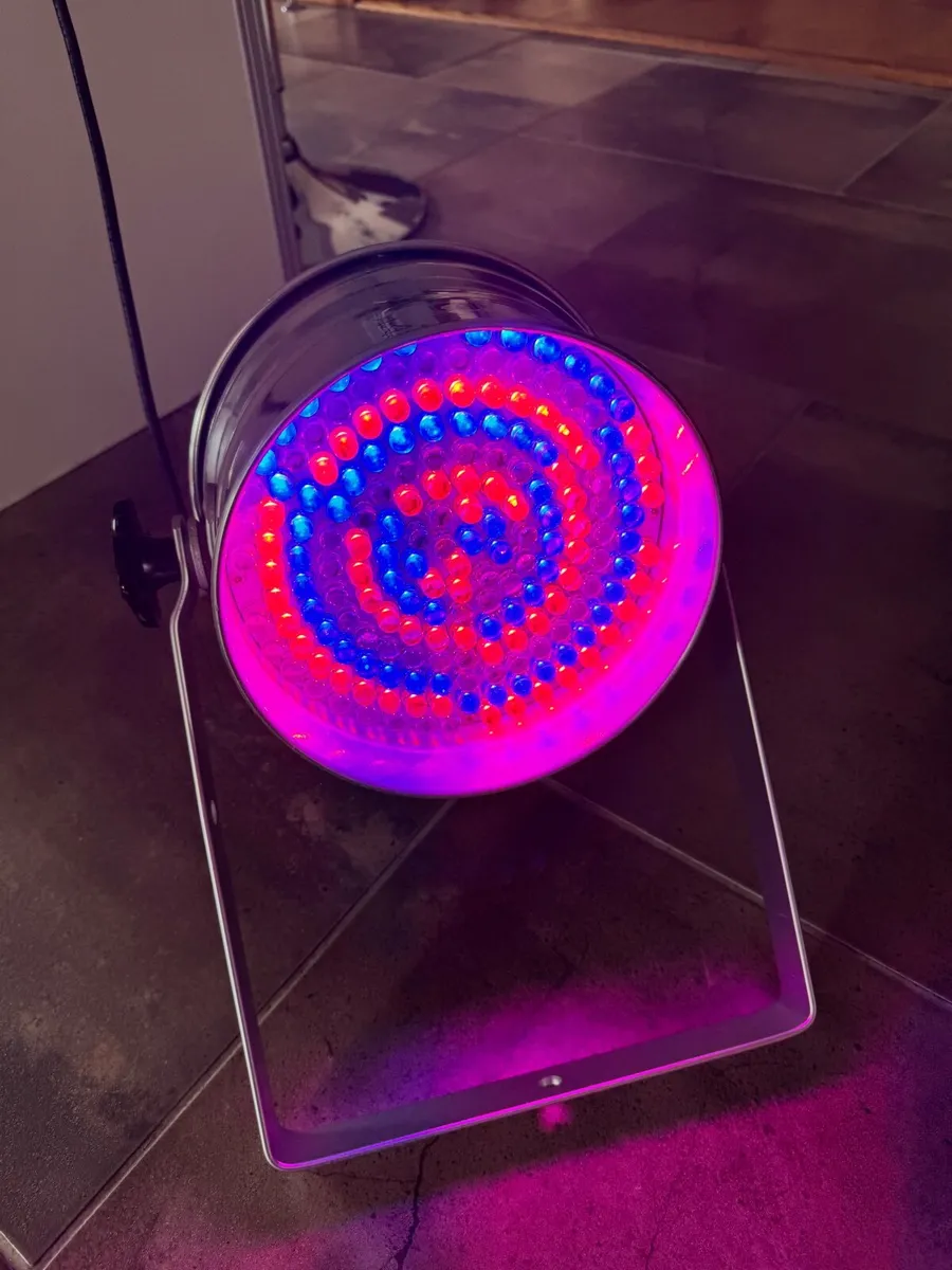 Two LEDJ LED 64 Floor Can Lights - Image 3