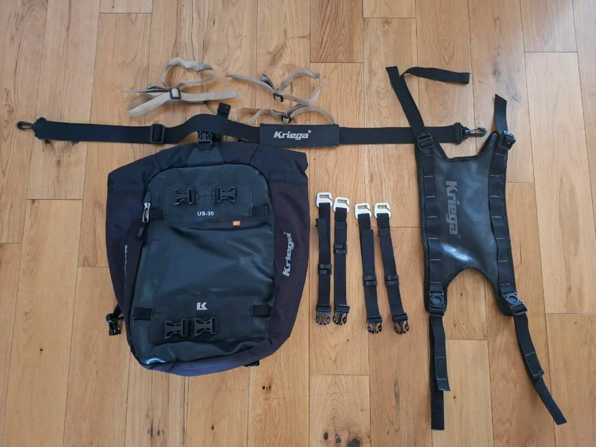 Motorcycle bag / drypack / tailpack - Image 1