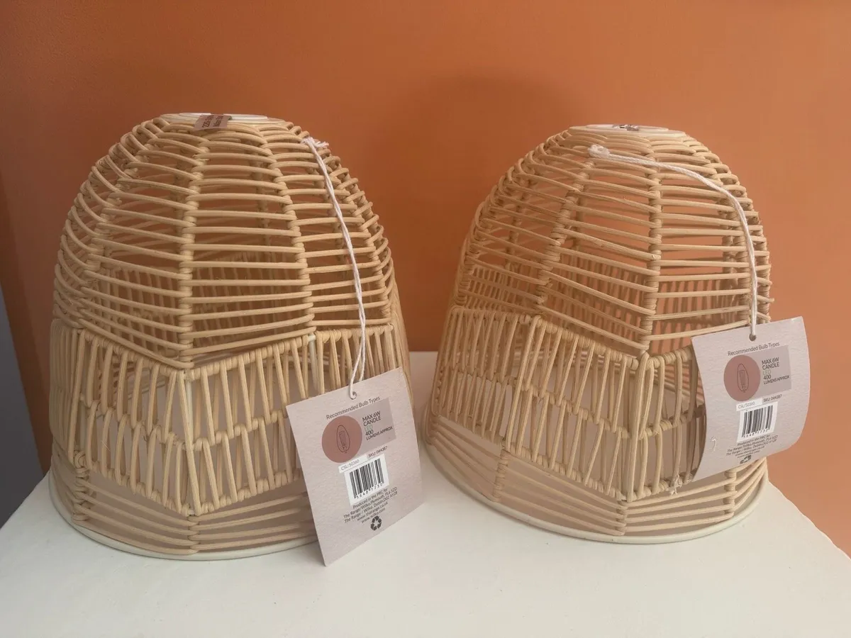 Boohoo lamp shades New - Image 1
