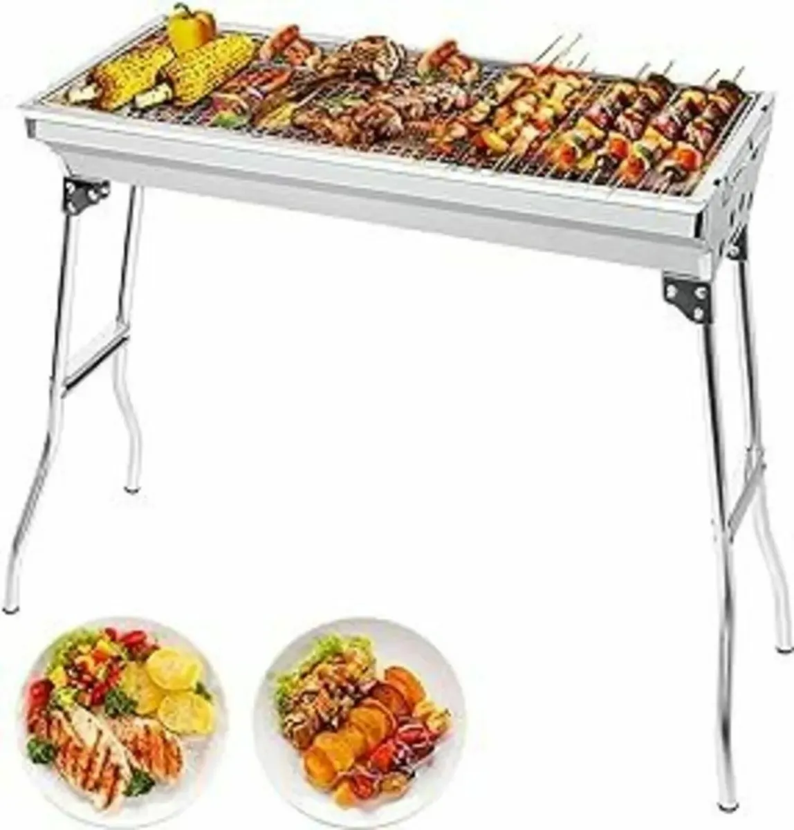 Barbecue Grill Stainless Steel For Camping - Image 1