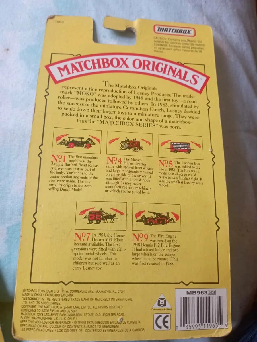 LIMITED EDITION MATCHBOR ONIGINALS. - Image 2