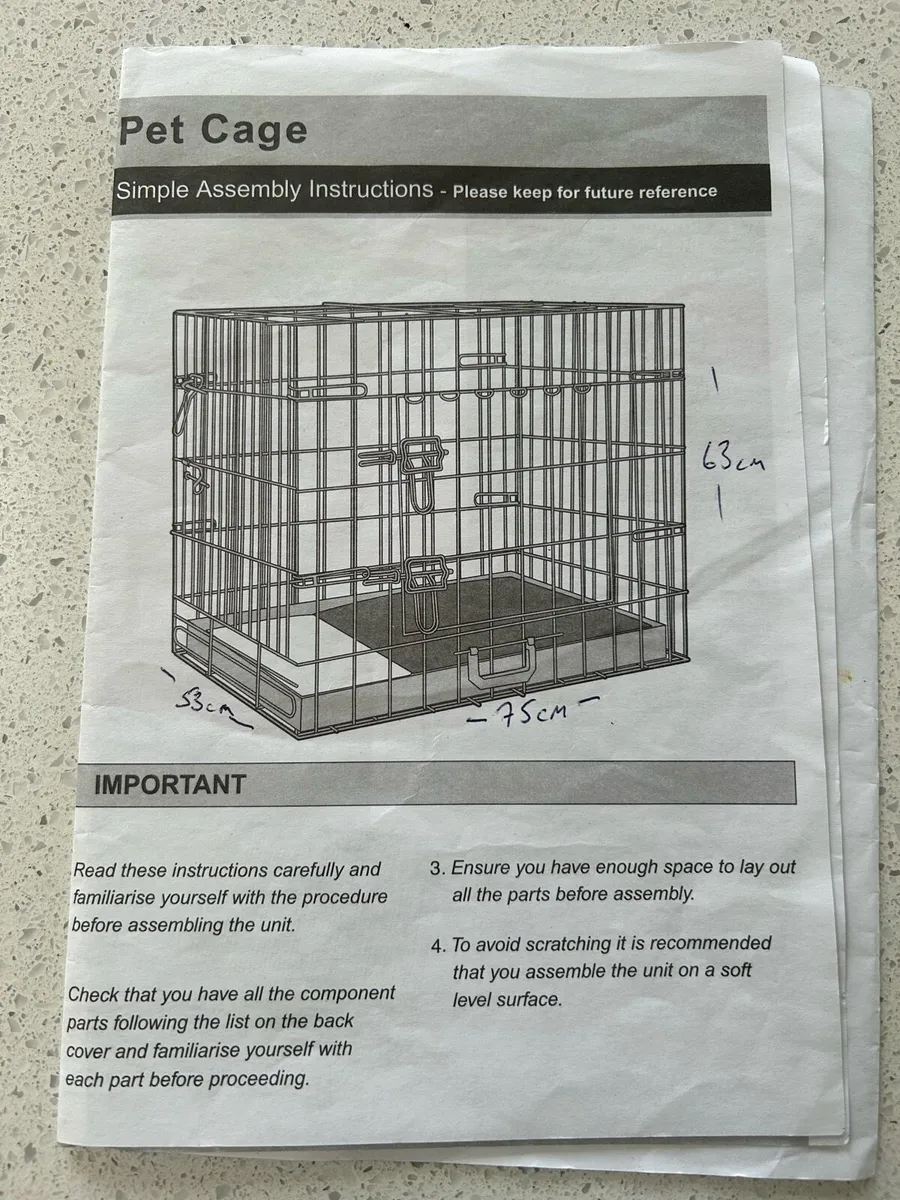 Pet crate - Image 1