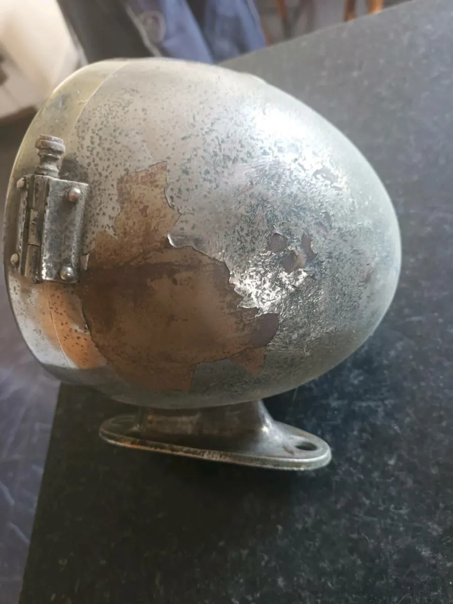 Nickel vintage car lamps - Image 3