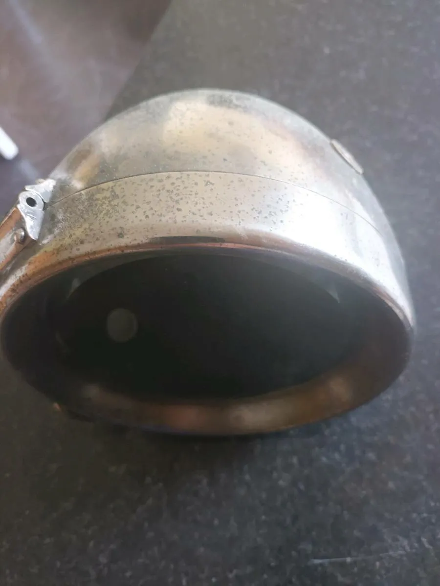 Nickel vintage car lamps - Image 4
