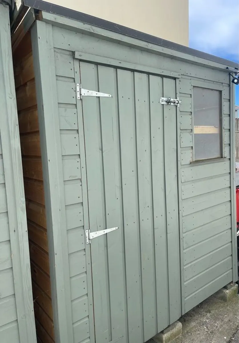 x2 Lean To sheds 6x3 Ft. In excellent condition - Image 1