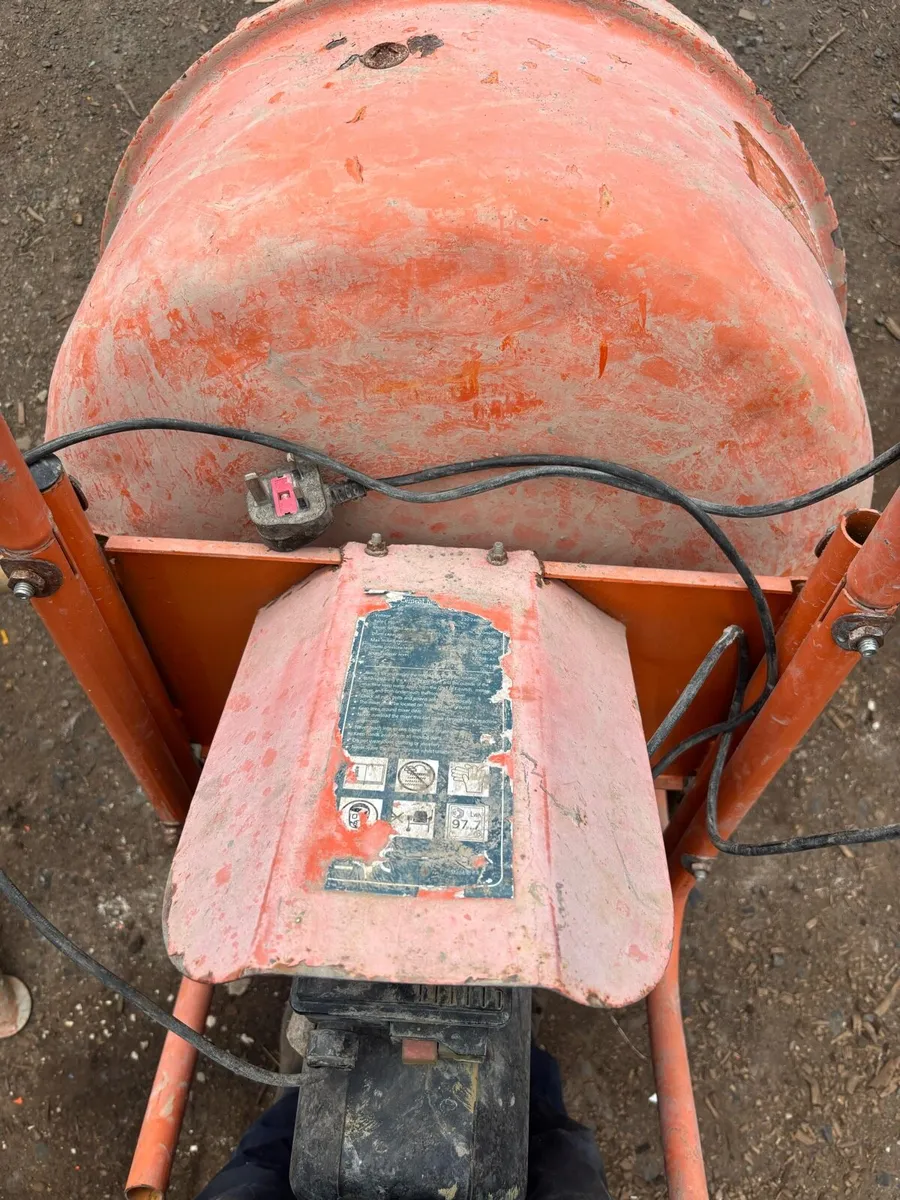 POWERMEC CEMENT MIXER 220V - Image 2