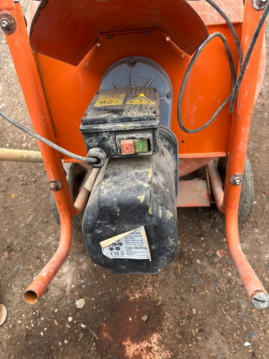 POWERMEC CEMENT MIXER 220V - Image 3