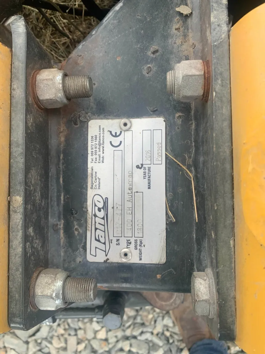 Tanco 1400  EH wrapper 2016 hi speed orbital - Image 4