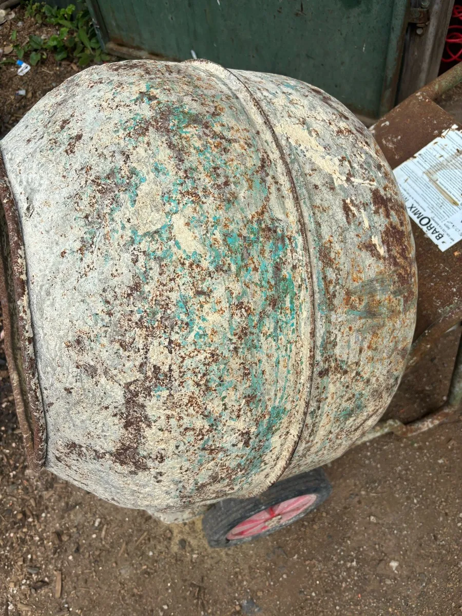 CEMENT MIXER 220v BAROMIX - Image 4