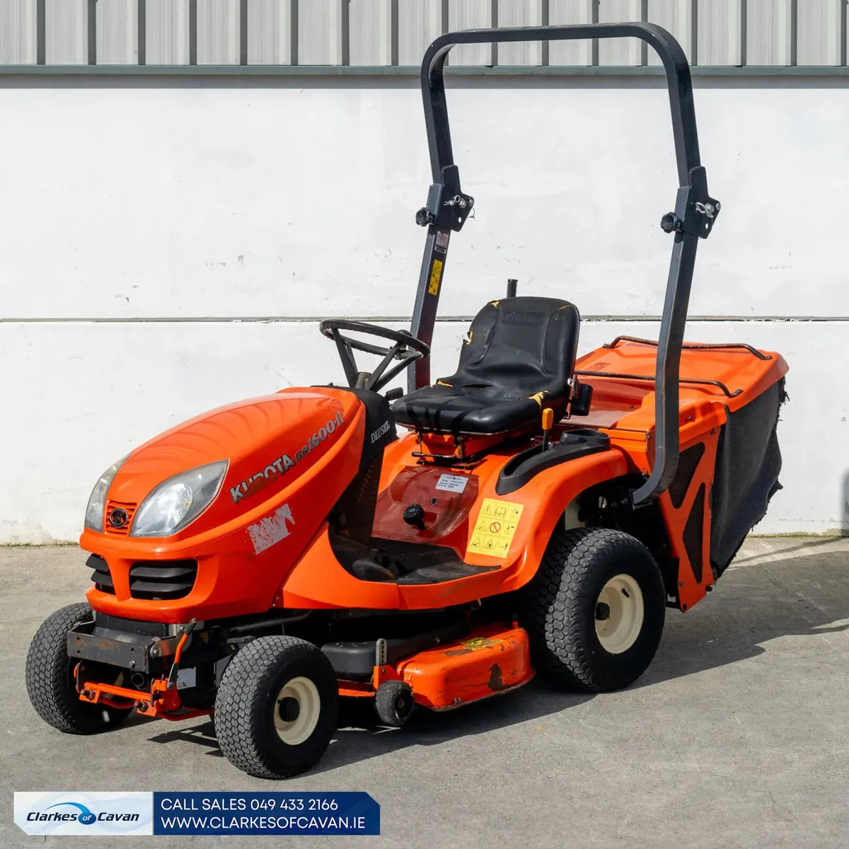 2018 Kubota GR1600 ride on lawnmower - Image 1