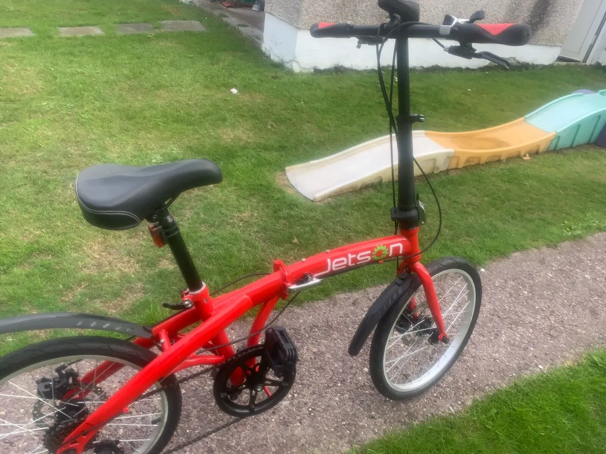 Jenson folding bike new condition - Image 1
