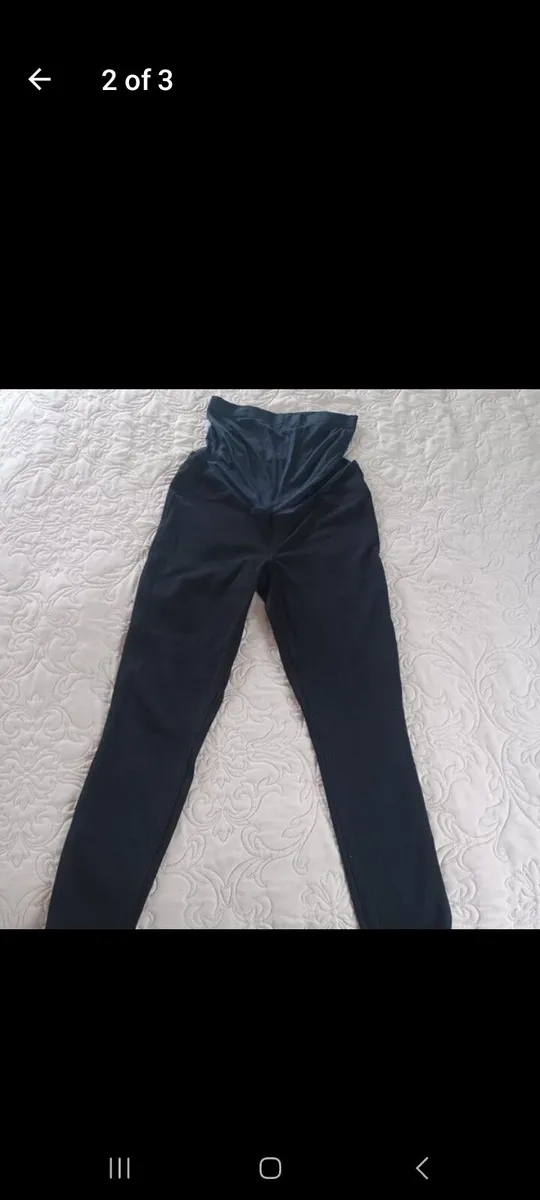 Maternity Black Spanx Jeans - Image 1