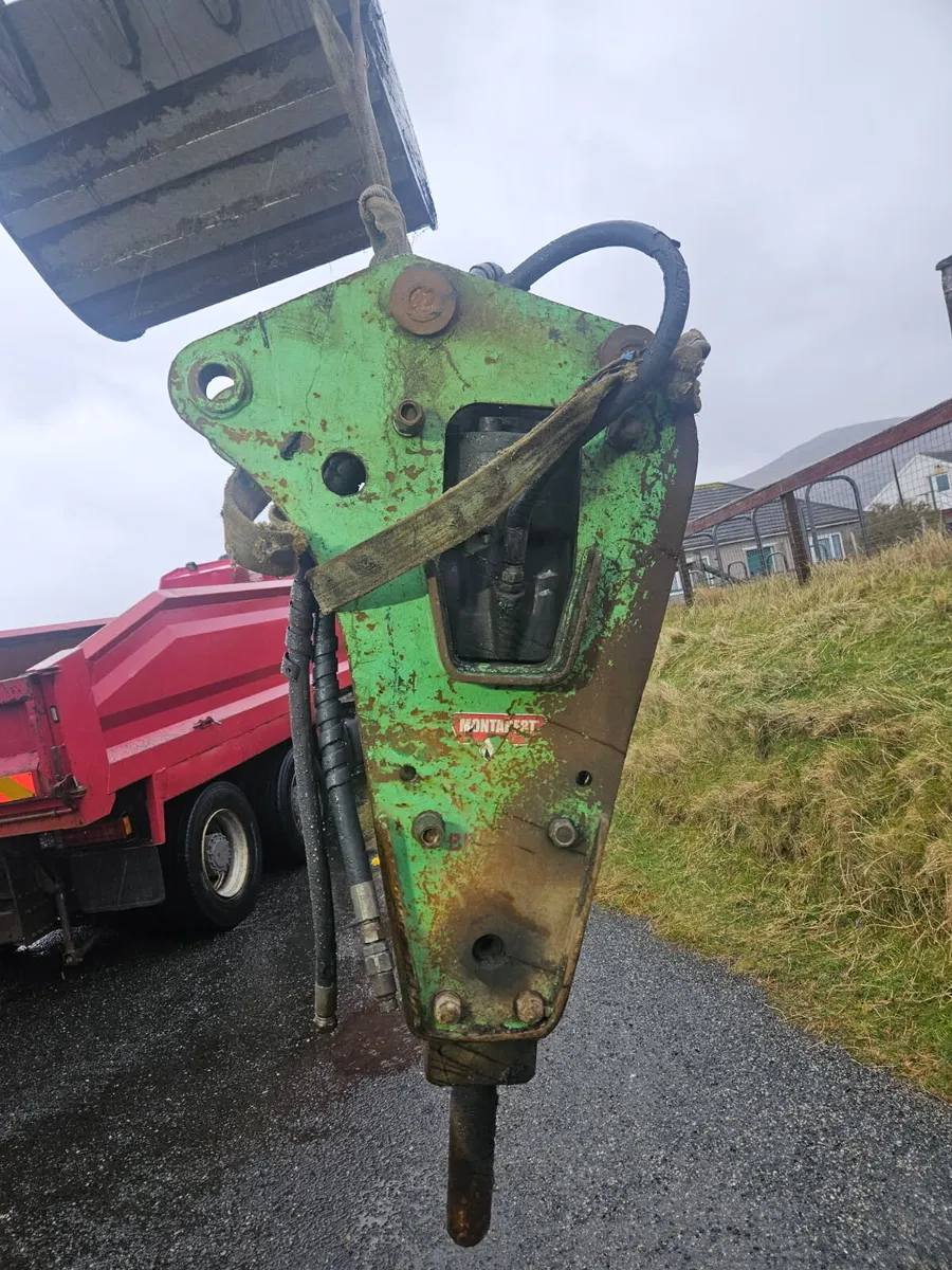 Montabert 125 Hydraulic Rock Hammer/Breaker 8-13T - Image 1