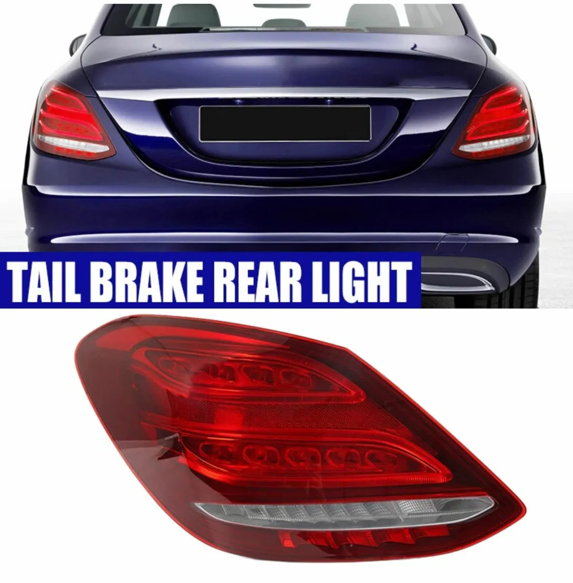 2014-2018 Mercedes C Class W205 Left Side Led Rear - Image 2