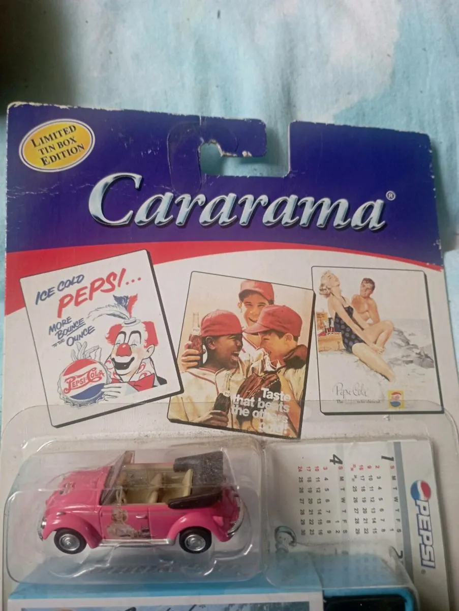 CARARAMA  LIMITED EDITION TIN  BOX PEPSI MODLE' . - Image 2