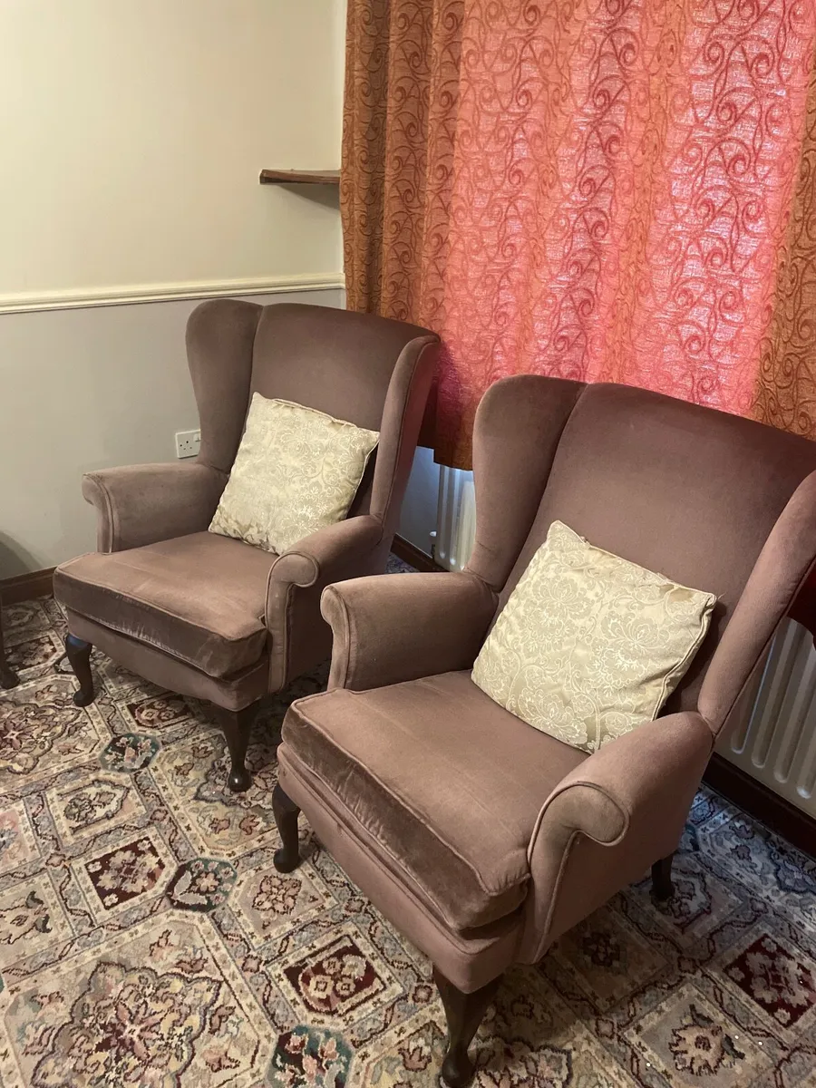 2 Living Room Armchairs - Image 2