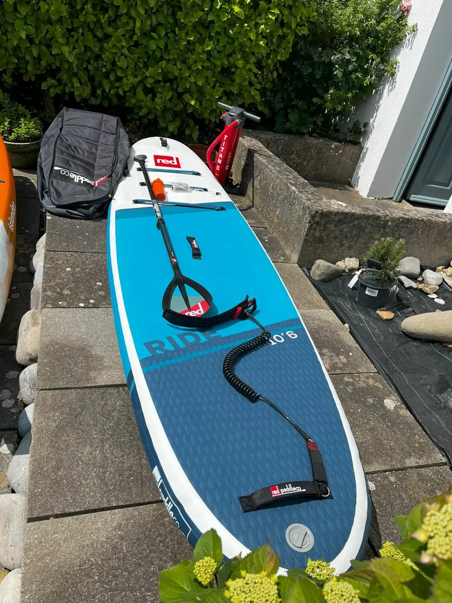 Red Paddle Ride 10 Ft 6 Stand Up Paddle Board Pack