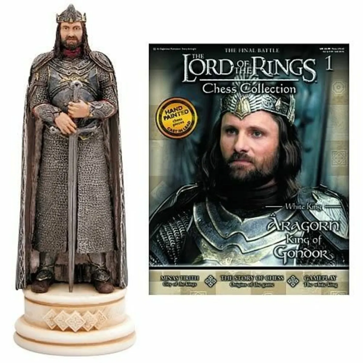 Lord of the Rings Chess Set & Saruman Mask - Image 2