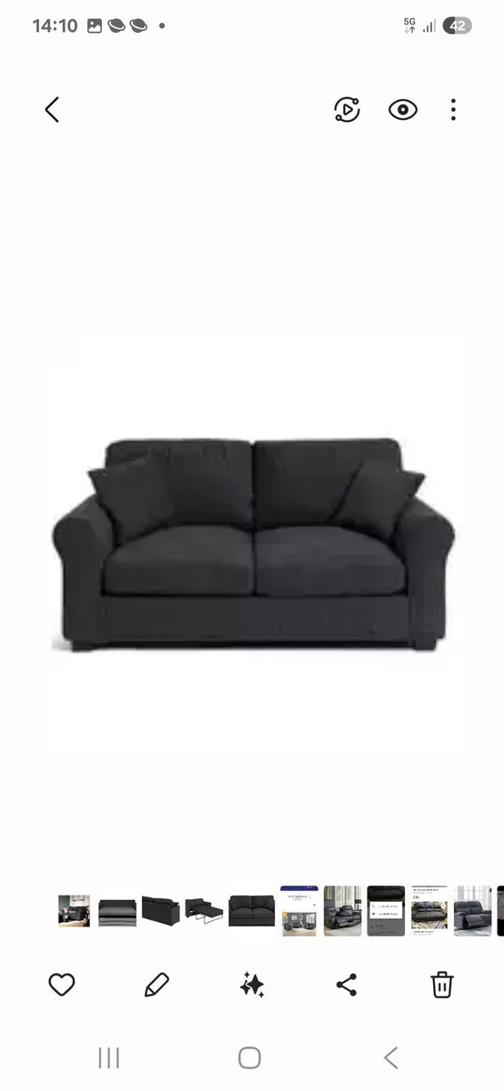 Brand new Bromley sofa beds reduced