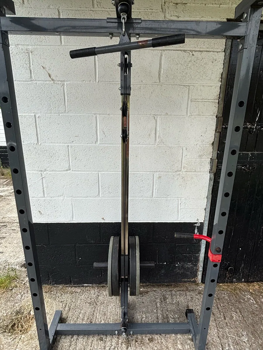 Bench Press, Squat Rack, Plates & More Combo - Image 2