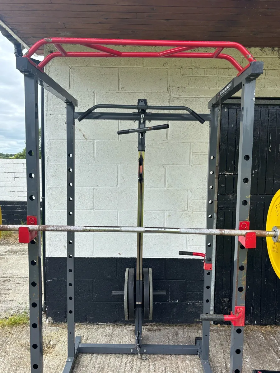 Bench Press, Squat Rack, Plates & More Combo - Image 3