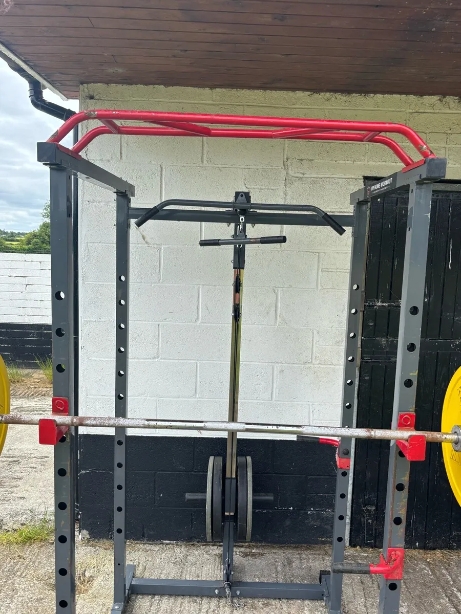 Bench Press, Squat Rack, Plates & More Combo - Image 4