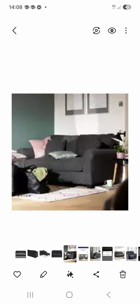 Brand new Bromley sofa beds reduced